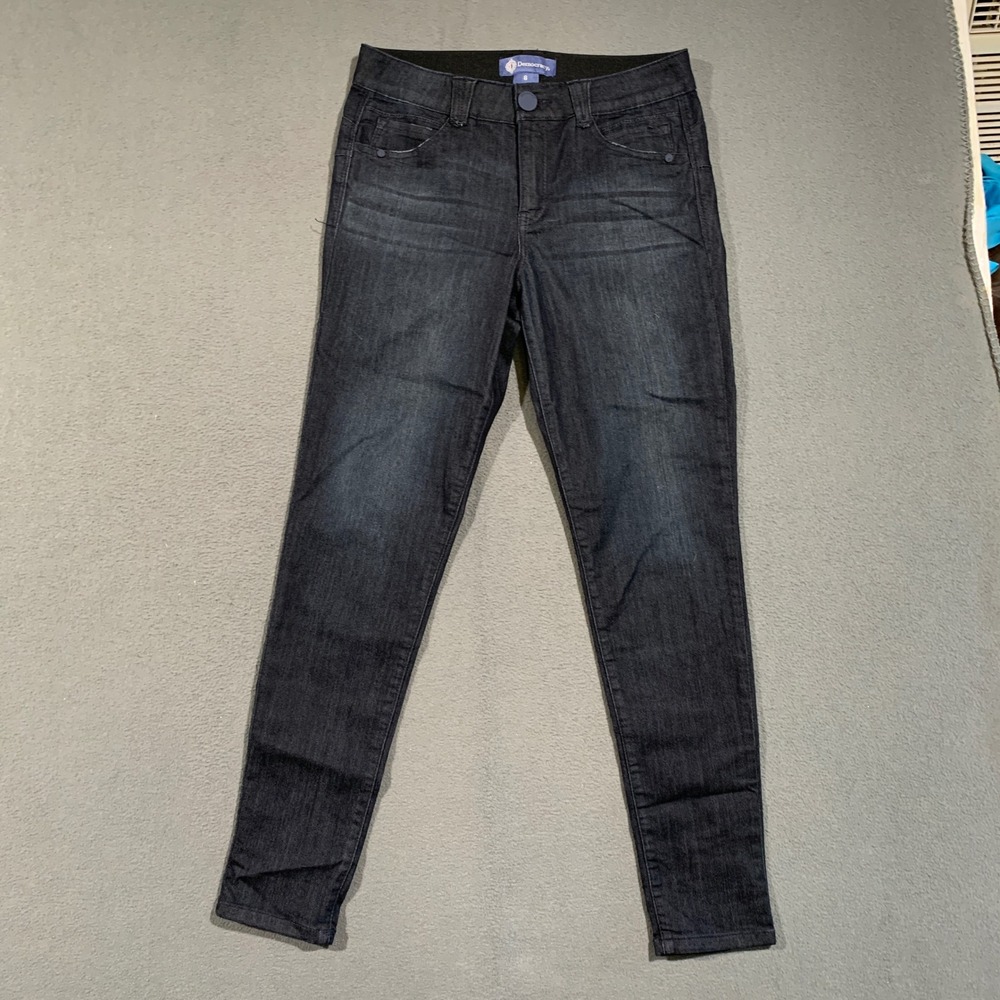 Democracy Absolution Skinny Jeans Womens 8 Dark Wash Stretch Denim B1105BBKS